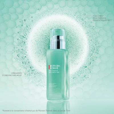 Biotherm Aquapower Gel Hydratant Pour Homme Pour Les Peaux Normales à Mixtes – Image 4