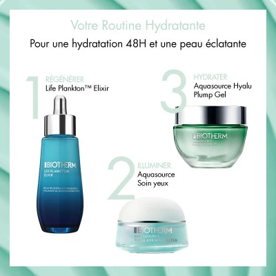 Biotherm Aquasource Total Eye Revitalizer Gel Contour Des Yeux à La Caféine – Image 2