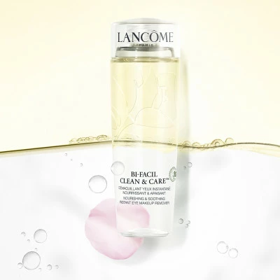 Lancome Bi-Facil Clean & Care Démaquillant Yeux Instantané - 95% D'ingrédients D'origine Naturelle – Image 4