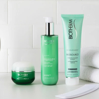 Biotherm Biosource Mousse Nettoyante Hydra-minérale Exfoliante Et Tonifiante Pour Peaux Normales à Mixtes – Image 3