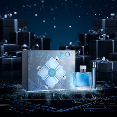 Azzaro Coffret Chrome Coffret Pour Homme – Image 2