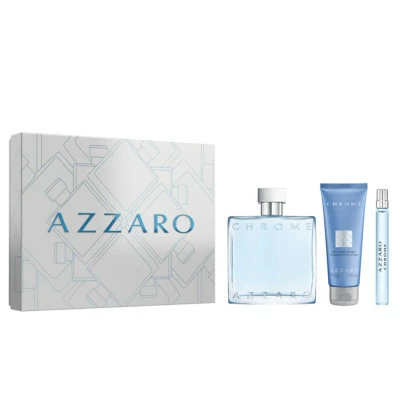 Azzaro Coffret Chrome Coffret Pour Homme