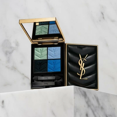Yves Saint Laurent Couture Mini Clutch Palette De Fards à Paupières - Pigments Intenses - Longue Tenue – Image 5