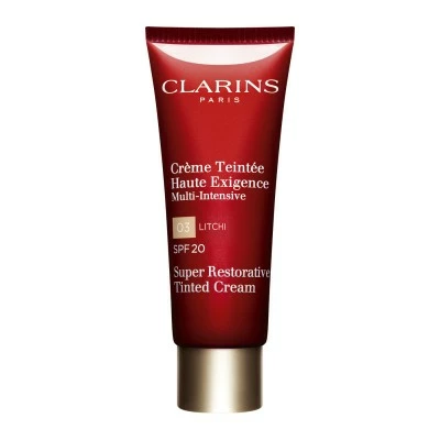Clarins Multi-Intensive Crème Haute Exigence Jour Teintée SPF 20 Toutes Peaux Highlighter – Image 2