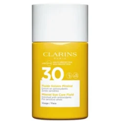 Clarins Fluide Solaire Minéral - Visage UVA/UVB 30 Crème Solaire
