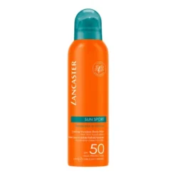 Lancaster Sun Sport Brume Invisible Rafraîchissante Application Peau Mouillée SPF50