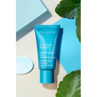 Clarins Total Eye Hydrate Baume-masque Yeux Désaltérant, Apaisant – Image 4