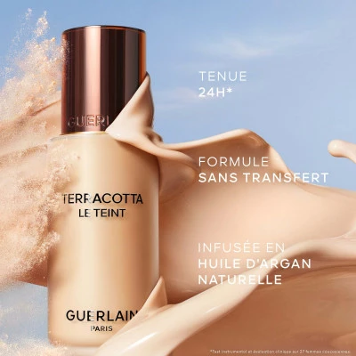 Guerlain Terracotta Le Teint Fond De Teint Perfection Naturelle Fraîcheur Bonne Mine Tenue 24h – Image 8